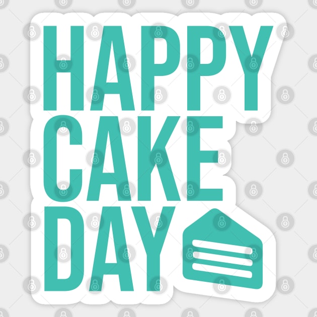 Happy Cake Day Sticker by artsylab